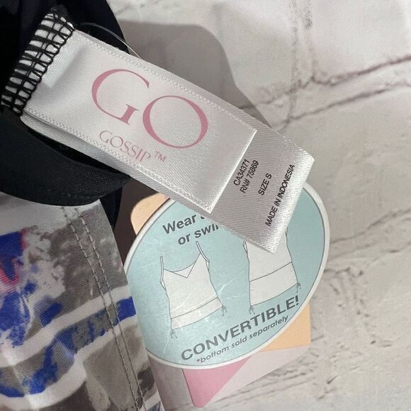 Go Gossip Convertible Tankini Swimdress New - Picture 6 of 6